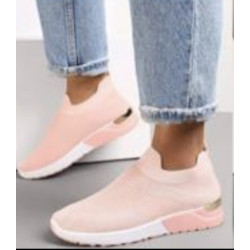 Classic all rosa slip on trainers